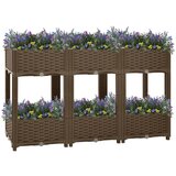 Furnova Visoka greda 120x40x71 cm polipropilen, (21920979) Cene