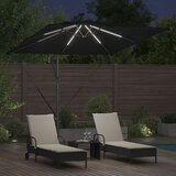  Suncobran Crna 249 x 249 x 250 cm Poliester i aluminij | shoptok.hr