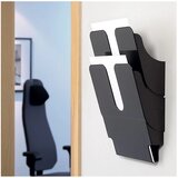 Durable Stalak Flexiplus 2 x A4, vertikalan, Crna | shoptok.hr