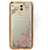 Mobiline gel etui flower zlati za huawei mate 20 lite Cene