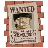 Plastoy Kasica One Piece Wanted poster Roronoa Zoro 16 cm | shoptok.hr