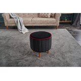  Lindy Puf - Black AnthracitePink Pouffe | ePonuda.com