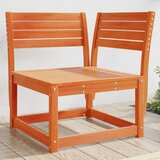 vidaXL Kutna vrtna sofa voštano smeđa 73x73x78 cm od masivne borovine Cijene