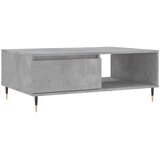  Stolić za kavu boja betona 90 x 60 x 35 cm konstruirano drvo | Eponuda.com