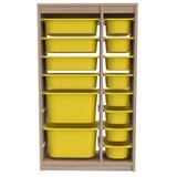 Hanah home višenamenska polica montana xs 2D4N8U sonomo yellow | ePonuda.com
