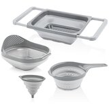 Hermia Set cediljki, 5 komada, Sivi | Eponuda.com