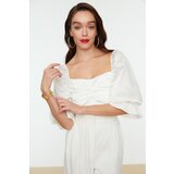 Trendyol Ženska bluza saten bijela krema | ePonuda.com