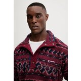 Columbia Športen pulover 'Helvetia™ II' temno modra / češnjevo rdeča / pastelno rdeča | Shoptok.si