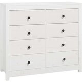  TV omarica bela 100x40x90 cm trdna borovina, (20654011) | Shoptok.si