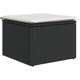  12-dijelni set vrtnih sofa od poliratana s jastucima crni | shoptok.hr