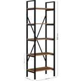 Hanah home polica za knjige Ktp-657-60180S atlantic pine bookshelf | Eponuda.com