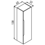 Hanah home Kupatilski ormarić Messina 40 755 | Eponuda.com