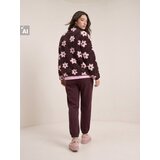 Sinsay Sherpa dukserica sa stojećim ovratnikom i cvjetnim uzorkom | shoptok.hr