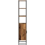  Kopalniška omarica Stari les 33x33x185,5 cm Izdelan les, (22040455) | Shoptok.si