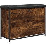  Klupa za cipele s preklopnom ladicom boja hrasta 82x32x56 cm | shoptok.hr