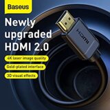 Baseus podatkovni kabel CAKGQ-B01 HDMI na HDMI dolžina 2 metra 60Hz | Shoptok.si