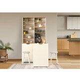 Hanah home coffee štand sa 2 stolice flexa oak cream | Eponuda.com