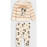 Sinsay Pamučni komplet: majica dugih rukava i tajice Mickey Mouse | shoptok.hr