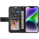 INORCO GQ.UTROBE za iPhone 14 Plus denarnica stojalo PU usnjena torbica pravokotna kovinska dekoracija ovitek za mobilni telefon, (22035890) | Shoptok.si