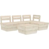  5-dijelna vrtna garnitura od paleta od impregnirane smrekovine | shoptok.hr