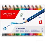 CARAN D'ACHE BARVICE FANCOLOR AQUAREL SET 30 BARV, (22149729) Cene