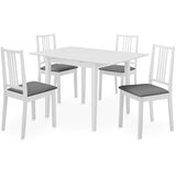  5-dijelni blagovaonski set od MDF-a bijeli | shoptok.hr