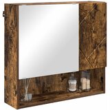  Ogledalo ormar Dimljeni hrast 59 x 17 x 55 cm Konstruirano drvo | shoptok.hr