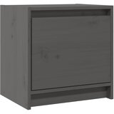 Maison Chic Dvo delni komplet Nočne omarice - Nočne mize siva 40x30,5x40 cm trdna borovina, (21688088) Cene