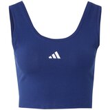 Adidas Športni top 'Essentials' temno modra / bela Cene
