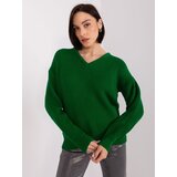 BADU Sweater-BA-SW-8029.75P-dark green | Shoptok.si