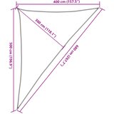  Jedro za zaštitu od sunca 160 g/m² svjetlozeleno 4x5x6,8 m HDPE | shoptok.hr