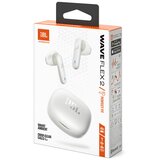 JBL Brezžične slušalke Wave Flex 2, bele | Shoptok.si