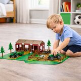  Farmarski set traktora sa životinjama, 102 dijela. | shoptok.hr