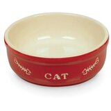 Nobby posoda keramika, rdeča in bež - 13 cm | Shoptok.si