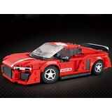  Tehnički blokovi Auto CRVENI u stilu sportskog coupea 373-dijelni ZA5782 | shoptok.hr