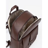 Shelvt Brown women's eco leather backpack | Shoptok.si