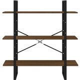 vidaXL Ormarić za knjige smeđi hrast 100x30x105 cm konstruirano drvo | shoptok.hr