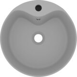  Luksuzni umivaonik mat svjetlosivi 36 x 13 cm keramički | shoptok.hr