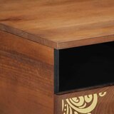  Kava Stol Medeno smeđa 80 x 54 x 40 cm Čvrsto drvo manga | shoptok.hr