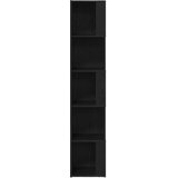 Kutne police Crni hrast 33 x 33 x 164,5 cm Konstruirano drvo | shoptok.hr