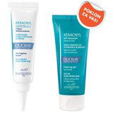 Ducray keracnyl glycolic+ krema, 30 ml + keracnyl penušavi gel, 40 ml gratis Cene