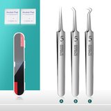 INF Komplet za odstranjevanje ogrcev s kovčkom 3-Paket, (21837945) | Shoptok.si