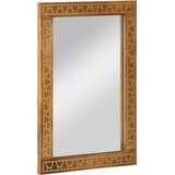  Kupaonsko ogledalo 50 x 70 x 2,5 cm masivno drvo manga i staklo | shoptok.hr