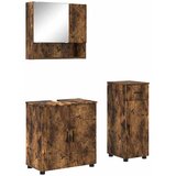  Set namještaja za kupaonicu 3 kom. Dimljeni hrast | shoptok.hr