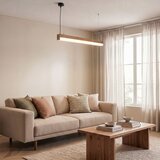 Brilagi LED luster na sajli GARDALINE LED/100W/230V hrast | Eponuda.com