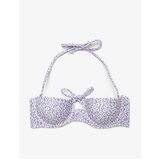Koton Women's Purple Patterned Bikini Top Cene