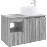 Set namještaja za kupaonicu 2 kom. Siva Sonoma | shoptok.hr