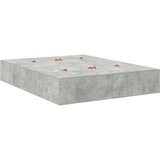 Postelja z Dodatnim Prostorom za Shranjevanje Betonsko siva Beton, (22051144) | Shoptok.si