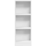 vidaXL Knjižna omara bela 40x24x109 cm inženirski les | Shoptok.si