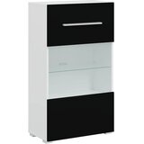TV jedinice od 5 dijelova s LED rasvjetom Mat crno | shoptok.hr